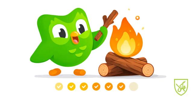 دولینگو استریک کاربران ایرانی در زمان قطع اینترنت فریز کرد!